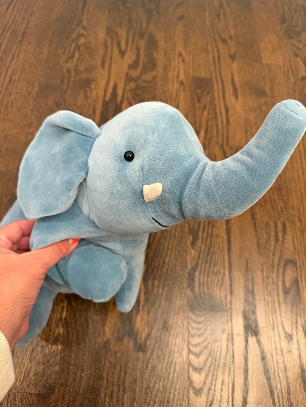 Jellycat Mellow Mallow Elly Blue Elephant Plush Stuffed Animal Soft retired